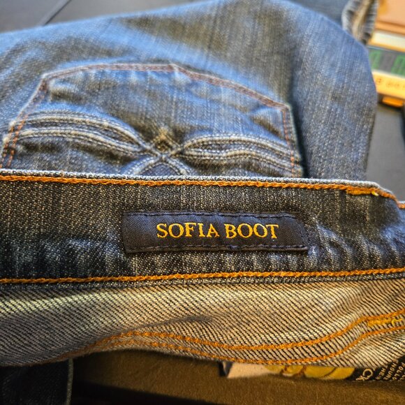 Lucky Brand Sofia Boot Cut Zip Up Jeans Size 6 / 28 Regular - Picture 8 of 9